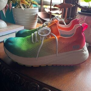Rainbow Skechers 7.5